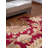 Chatney Hand Tufted Wool Eco-Friendly Area Rugs - Square, Dark Red Color, Floral Modern Design, High Pile Thick Handmade Anti Skid Area Rugs for Living Room, Bed Room-1276317442-1286523223