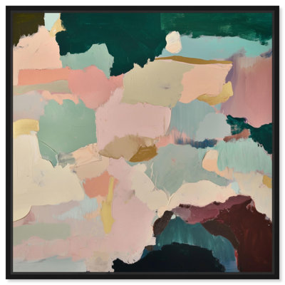 Brushed Beauty II Canvas Green Wall Art by Art Remedy