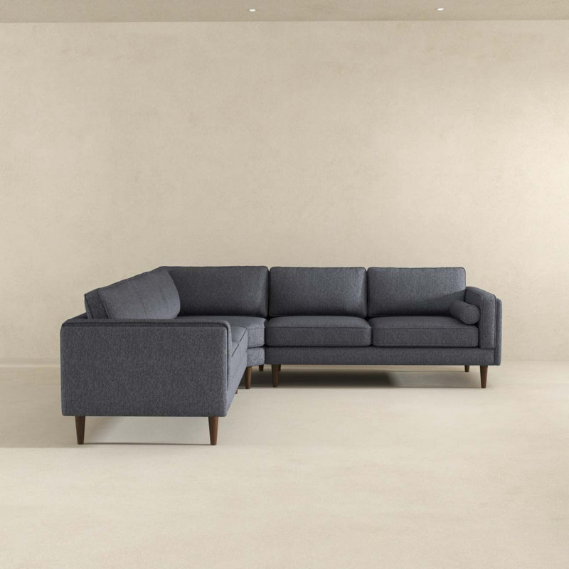 Canapé Moderne, Lin gris