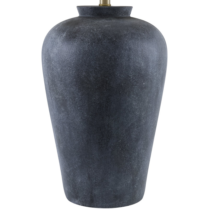 Lampe de table Feinberg, Blanc, Bleu