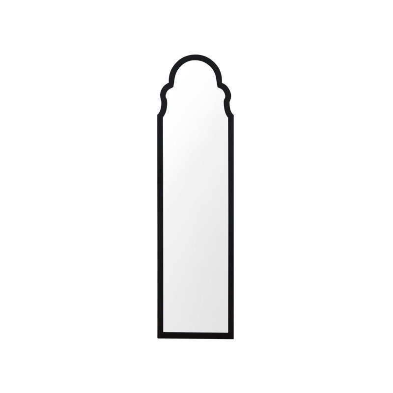 Bettsville Flat Freestanding Full Length Mirror, Black