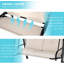 2 Person Porch Swing with Canopy-458146224