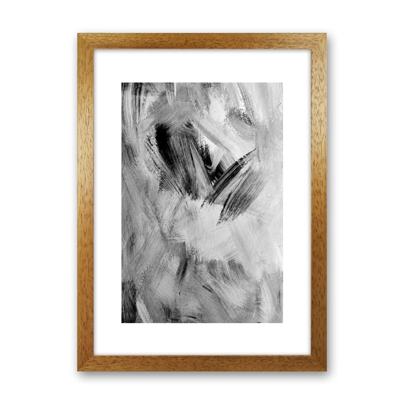 Painting - Print, 84.01cm H x 59.4cm W x 3cm D, Oak Framed