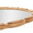 Round Solid Wood Wall Mirror