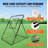 Adjustable Angle Baseball Softball Rebounder - 4x6 Ft PitchBack Net for Hitting & Throwing Training