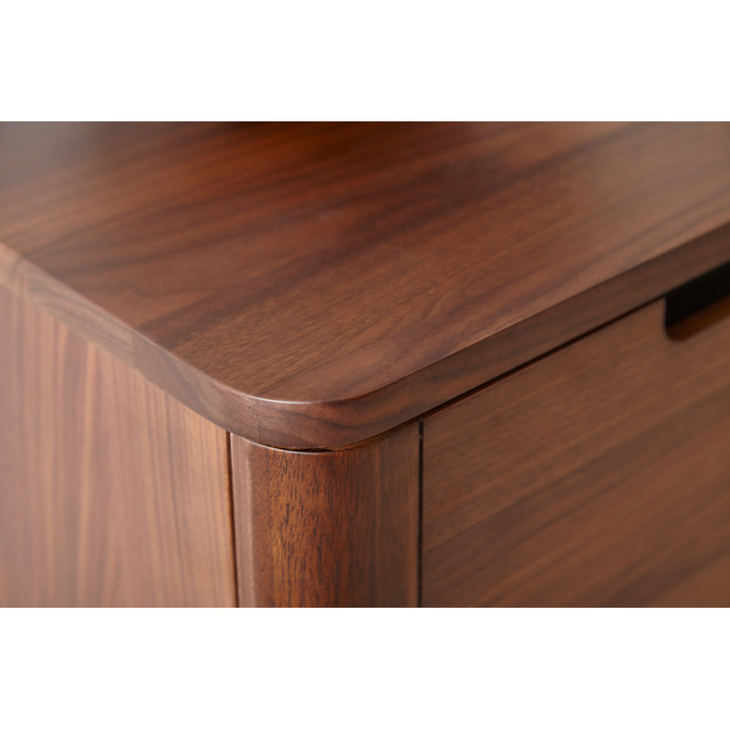 Reginald 63'' Walnut Mid-Century Modern Sideboard