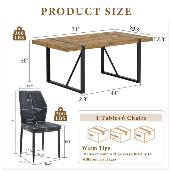 Dimensions du produit