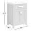 Ensemble de meuble-lavabo simple pour la salle de bain de 24 po Caitlyn-1738443959