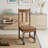 Jeeva 19'' H Solid Wood Side Chair