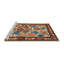 Tapis 100% traditionnel lavable à la machine 3955-310151652