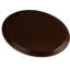 Plateau ovale Gripite 2 27 po x 22 po - noir-87183502-87183503