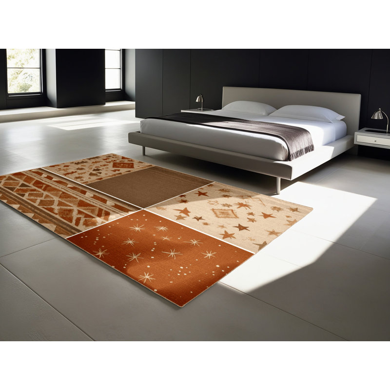 Sunburst Vista Rug, Square 8'