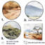 «African Wild Life Landscape III», ensemble d'art mural africain-107738711-107738716