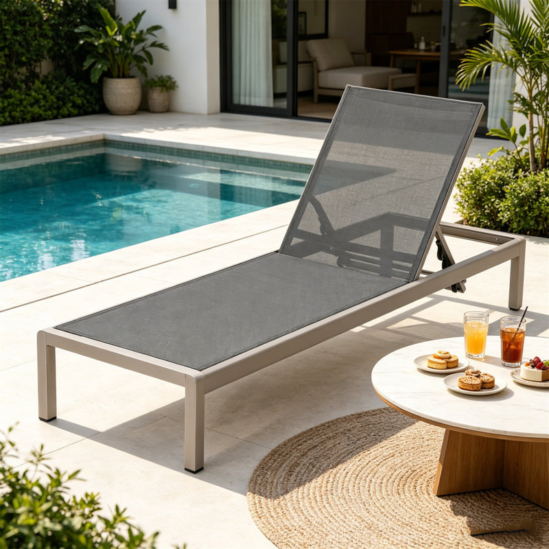 CAPE CORAL KD CHAISE LOUNGE, Natural