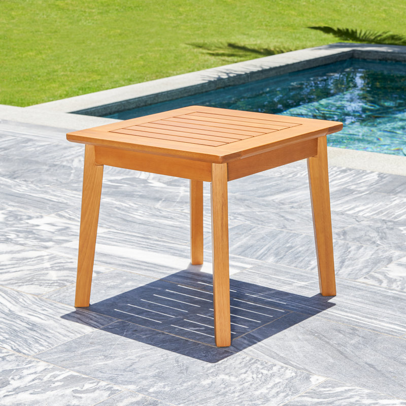 Table d'appoint en bois Daina