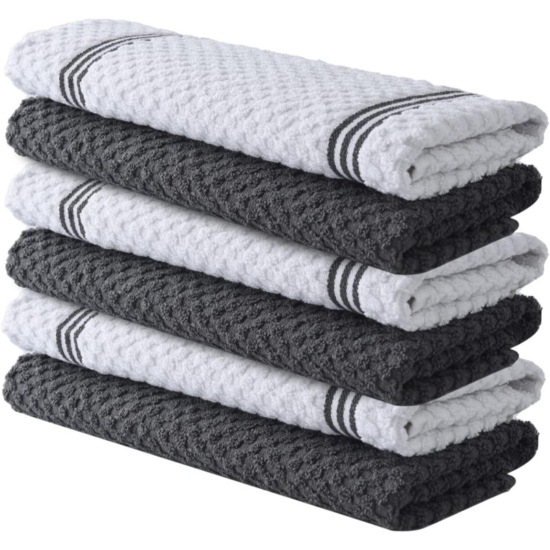 Linge à vaisselle, Gris anthracite