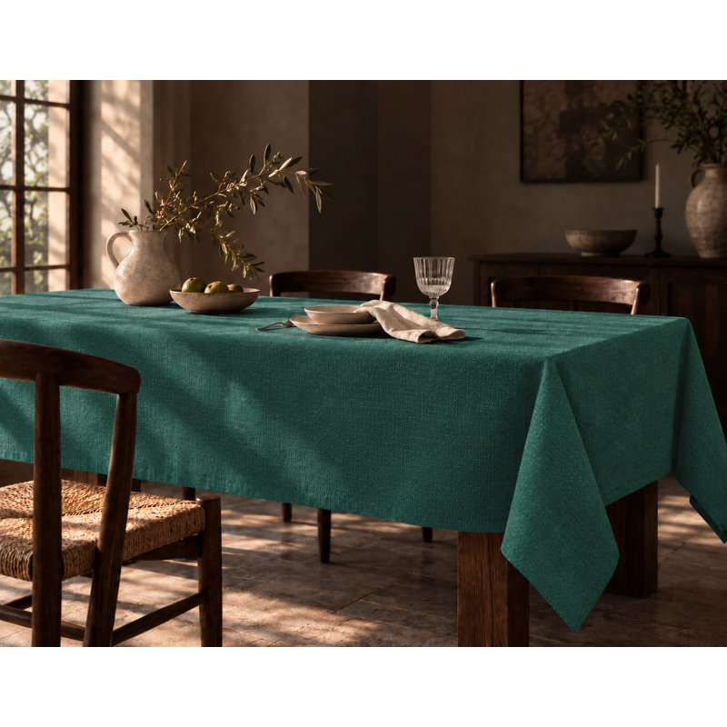  Nappe Joselyn, L 85 po x l 57 po, Vert profond