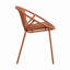 Ensemble de salle à manger d'extérieur moderne 7 pièces avec chaise empilable 7 pièces-1982959601