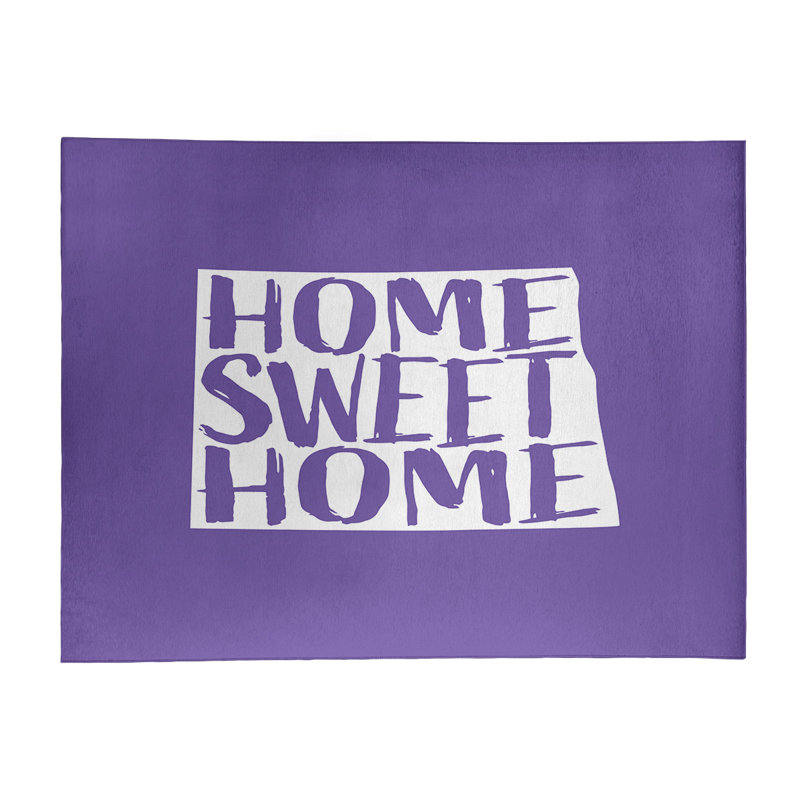 Tapis en polyester north dakota en polyester home, Rectangle 3 pi x 5 pi
