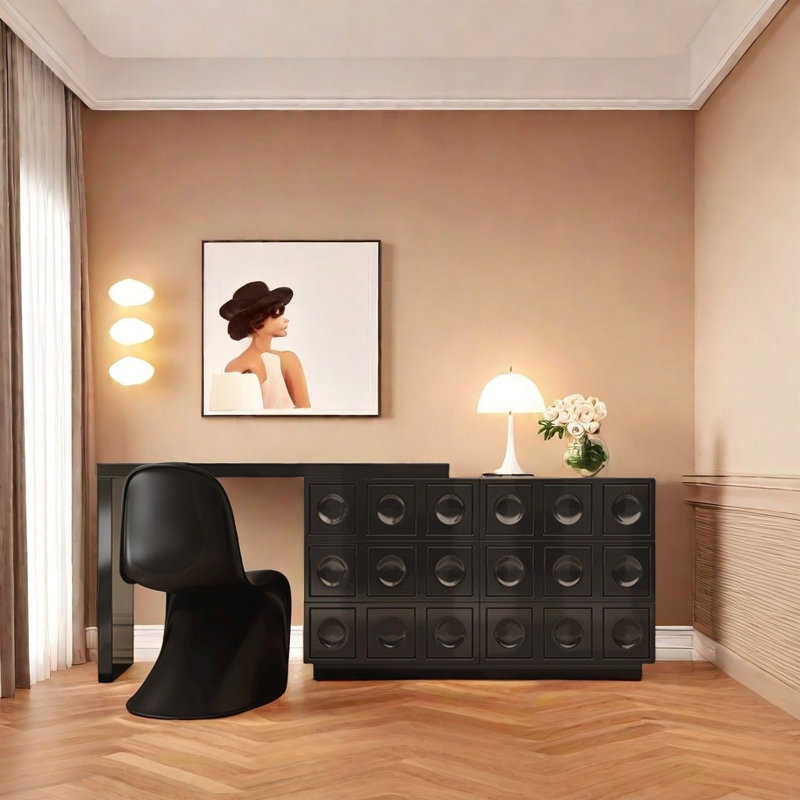 Commode moderne de qualité supérieure noire