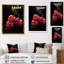 «Black and red Cherry Delight 1», art mural cerise-784924794-784924776