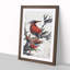 Two Birds by Katsushika Hokusai - Picture Frame Painting Print-55615063-55615064