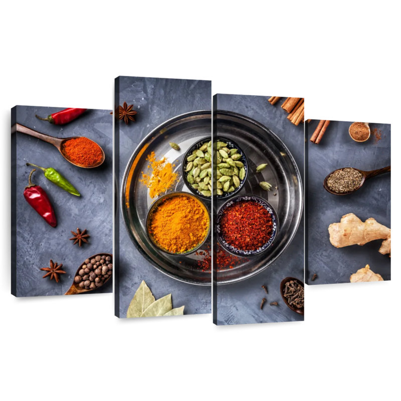 Yarlin Variant Of Spices, 22" H x 36" W