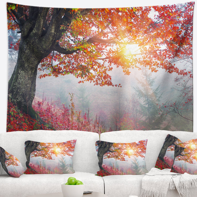 Landscape Polyester Tapestry, 50" H x 60" W