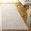 Tapis ivoire fait à la main Elle-837496499