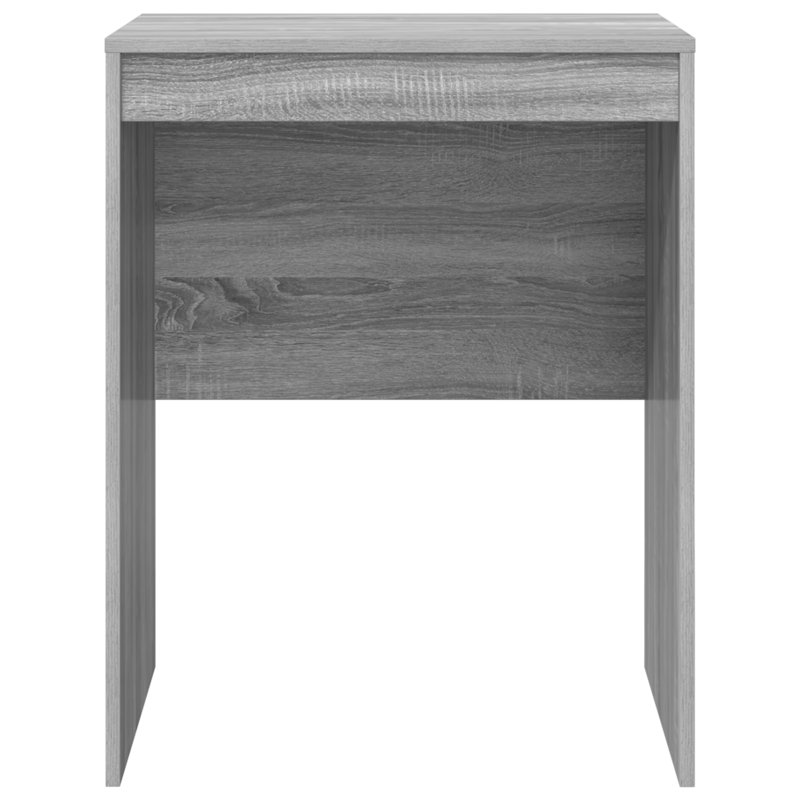 Writing Desk Particle Board 76 Cm, Grey Sonoma, 76cm H x 60cm W x 50cm D