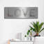«Love Chevron» par Cindy Jacobs, art mural en métal-343184788