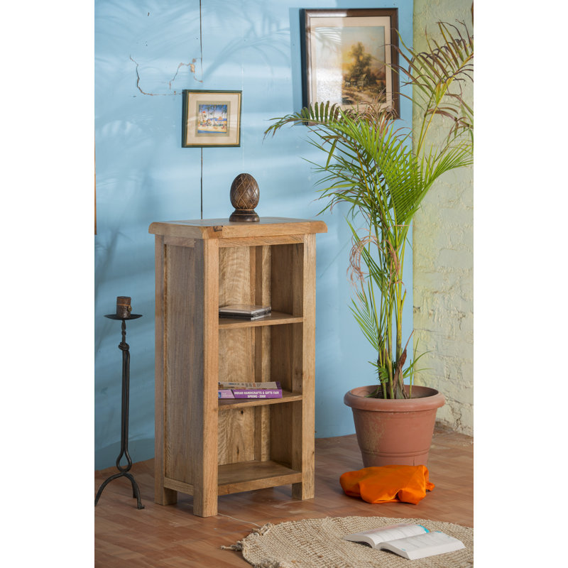 Anacapo 91cm H x 50cm W Solid Wood Standard Bookcase