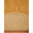 Anley Hand Knotted Loom Wool Eco-Friendly Area Rugs - 6'x6', Round, Gold Color, Contemporary Modern Design, High Pile Thick Handmade Anti Skid Area Rugs for Living Room, Bed Room-254706453-261926944