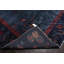 Tapis bleu unique de 10 pi x 13 pi 6 po