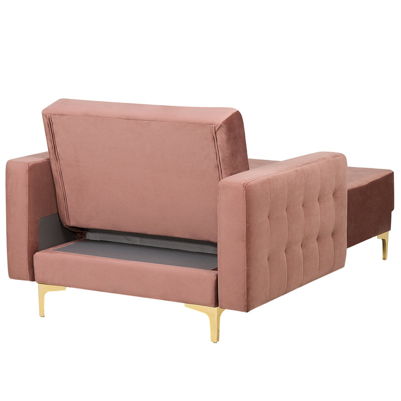 Dublin Velvet Chaise Lounge