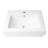 Alfi Brand 20.13'' White Porcelain Rectangular Bathroom Sink with Overflow