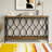 70.9" Industrial Console Table, 2-tier Entryway Table