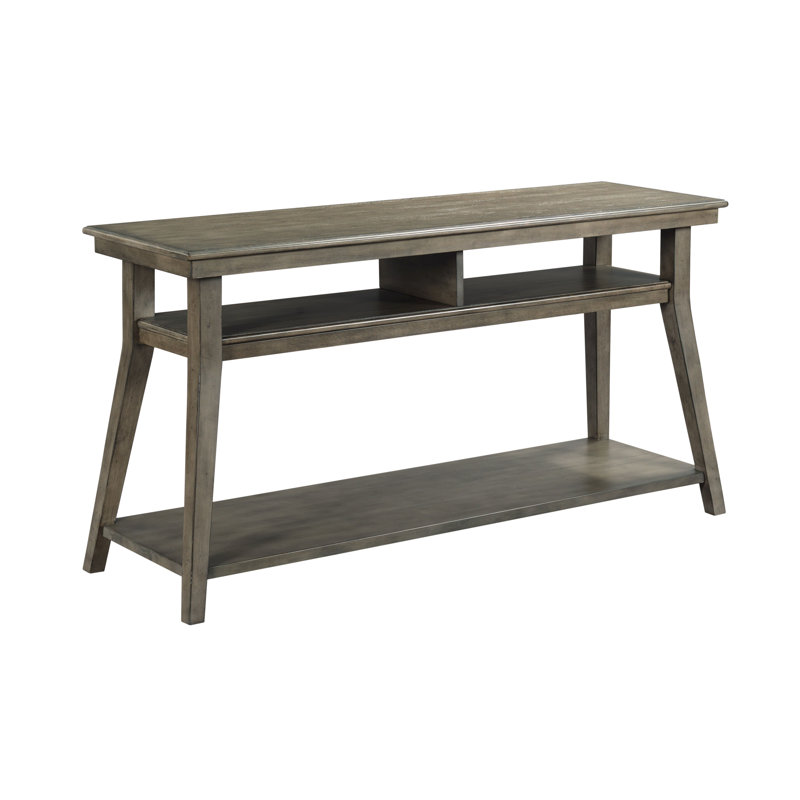 Console en bois massif 56 po Gennadi