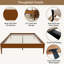 Base de lit plateforme en bois de bambou sec de 15 pouces de hauteur-1876428381-1876428382