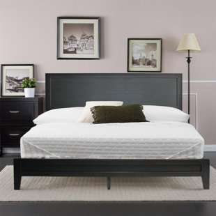 Fox Wood Panel Queen Platform Bed