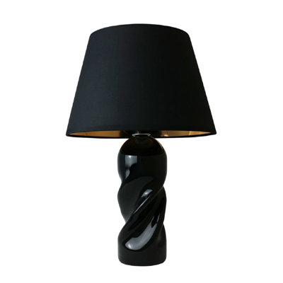 Pillar Glass Table Lamp