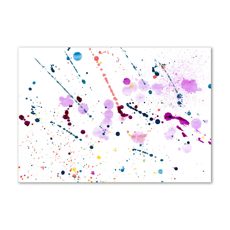 Abstract Stains - Wrapped Canvas Print