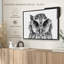 Impression sur toile chouette envoûtante-102358436
