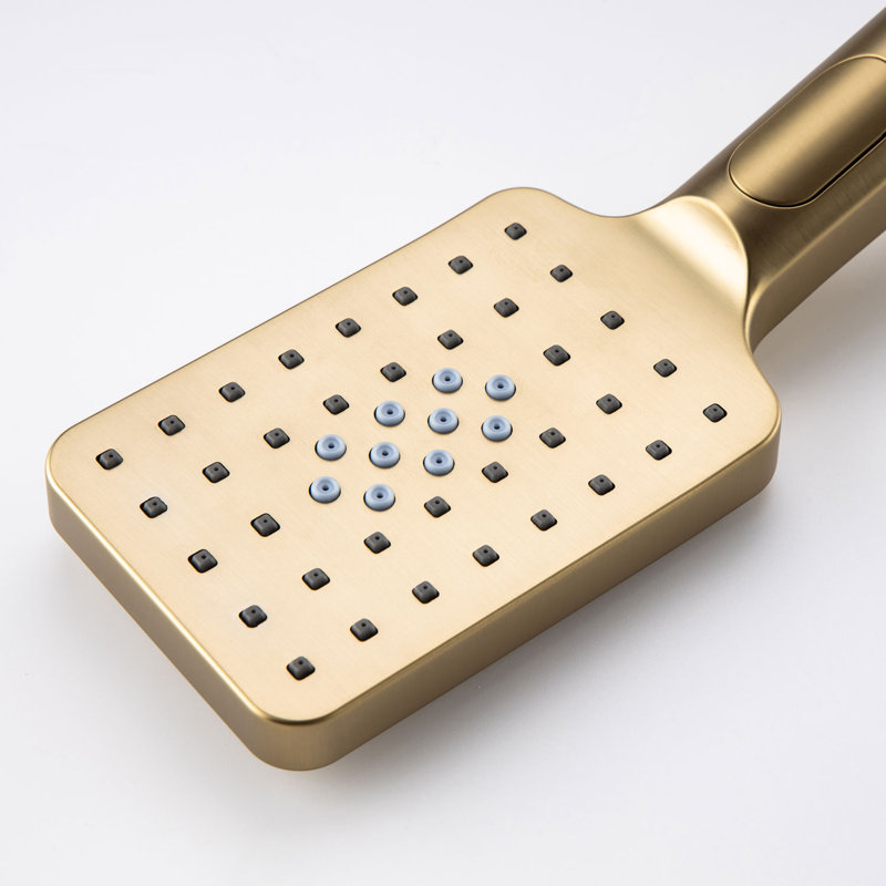 Pomme de douche multifonctionnelle, Doré mat
