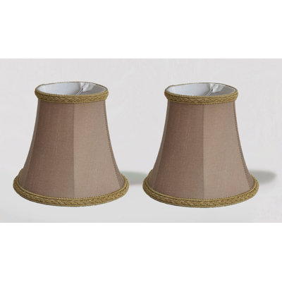 4.5'' H Silk Bell Candelabra Shade