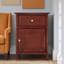 Ensemble de table de chevet 1 tiroir 1 porte Paranhos Cherry-421573098