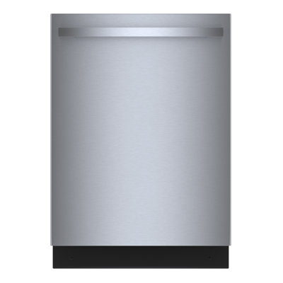 300 Series 24"" 46 dBA Stainless Steel Built-In Top Control Dishwasher with Adjustable Rack and Tall Tub -  Bosch, SHX53CM5N