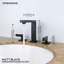 Robinet de salle de bain à large entraxe-55604380