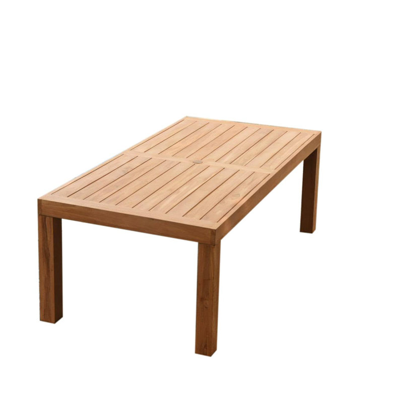 Nathen Outdoor 7 - Piece Teak Dining Set