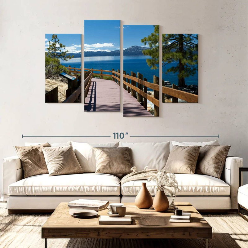 Passerelle Aletra Tahoe East Shore, H 54 po x l 84 po